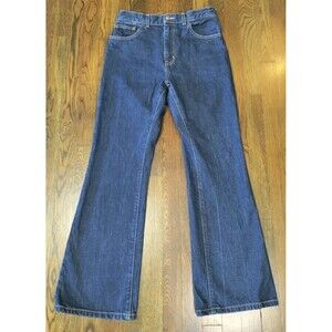 Madewell Jeans The Vintage Flare Women's 28x30 Dark Blue 100% Cotton Made In USA